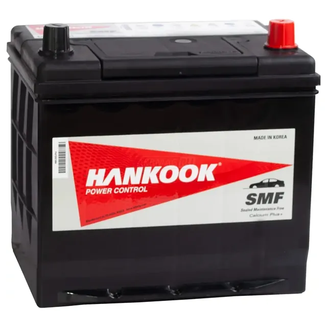 Аккумулятор HANKOOK 80D26L 70 Ач 600 А (EN), обратная полярность