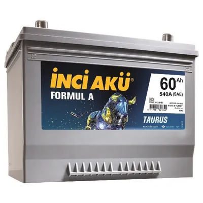 Аккумулятор INCI AKU Formul A 60 Ач 540 А (EN), обратная полярность, D23