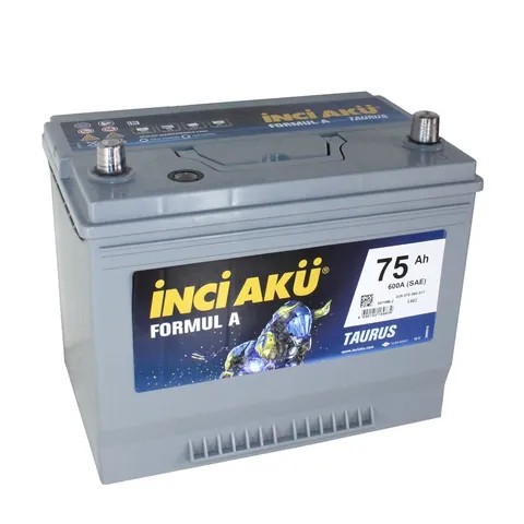 Аккумулятор INCI AKU FormulA 75 Ач 600 А (JIS), прямая полярность, D26