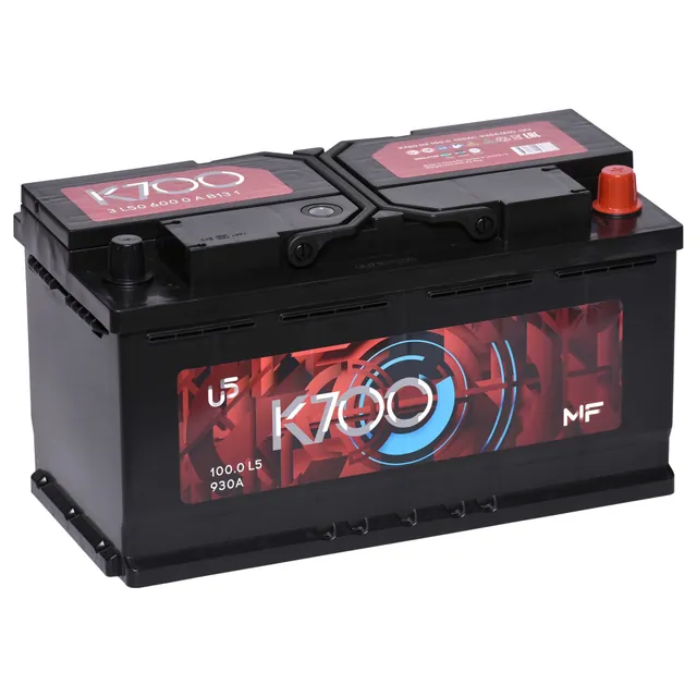 Аккумулятор K700 100 Ач 930 А (EN), обратная полярность, LN5