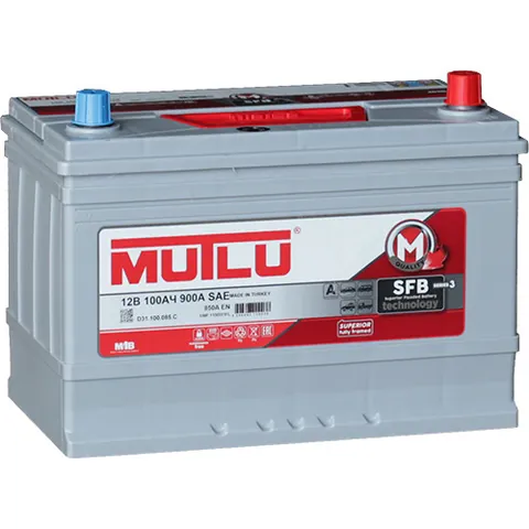Аккумулятор MUTLU SFB M3 115D31FL 100 Ач 850 А (EN), обратная полярность