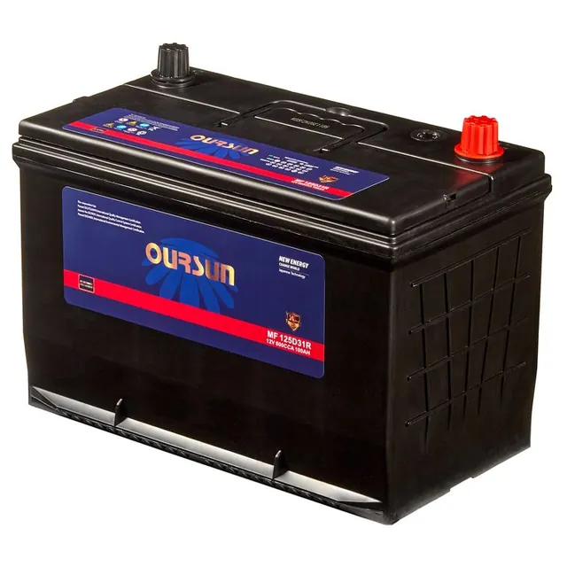 Аккумулятор OURSUN 100 Ач 800 А (JIS), прямая полярность, D31
