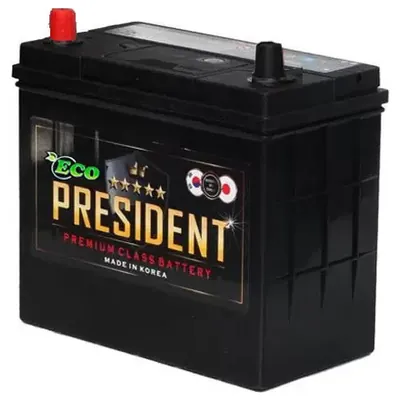 Аккумулятор PRESIDENT 42 Ач 350 А (EN), прямая полярность, B19