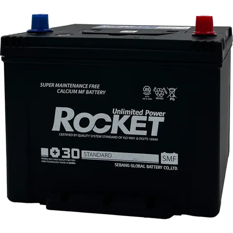 Аккумулятор ROCKET 60 Ач 500 А (EN), обратная полярность, D23