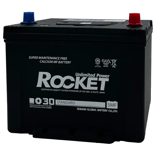 Аккумулятор ROCKET 60 Ач 500 А (EN), обратная полярность, D23