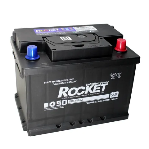 Аккумулятор ROCKET 60 Ач 650 А (SAE), прямая полярность, LBN2