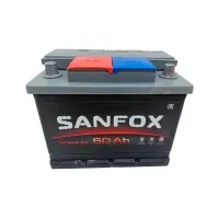 Аккумулятор SANFOX 60 Ач 500 А (EN), прямая полярность, LN2