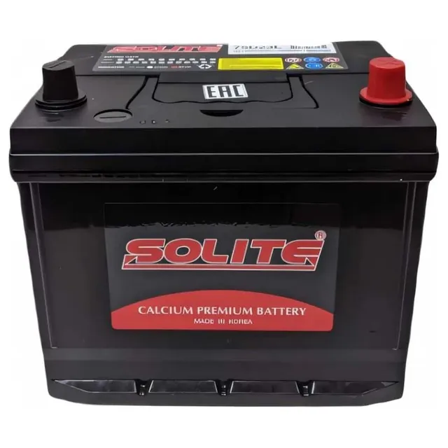 Аккумулятор SOLITE 65 Ач 600 А (EN), обратная полярность, D23