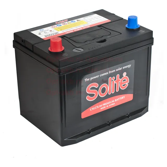 Аккумулятор SOLITE 85D23R 70 Ач 580 А (EN), прямая полярность