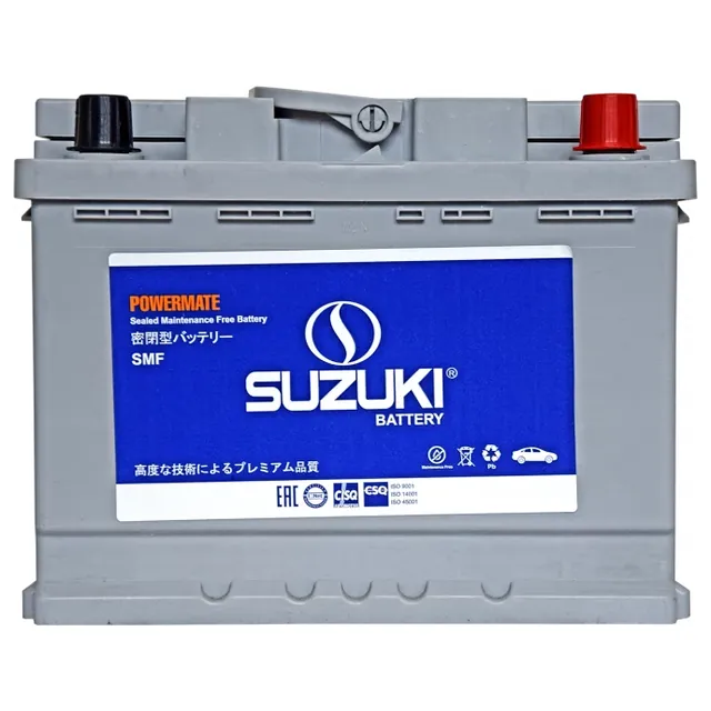 Аккумулятор SUZUKI 70 Ач 650 А (EN), обратная полярность, LN3