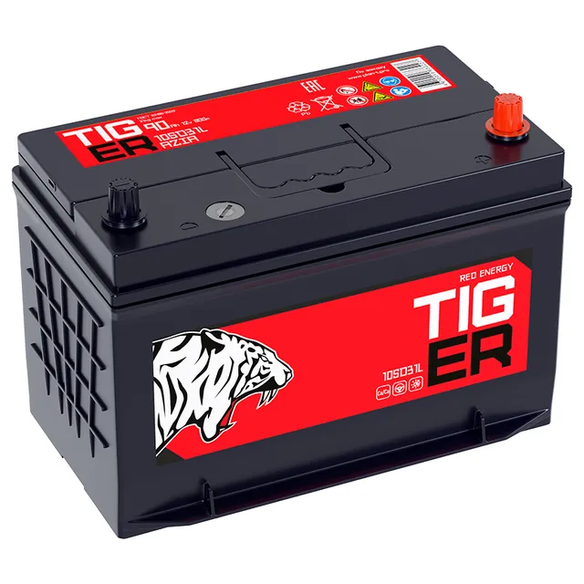 Аккумулятор TIGER Red Energy 90 Ач 800 А (EN), обратная полярность, D31