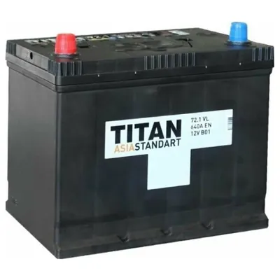 Аккумулятор TITAN Asia Standart 72 Ач 620 А (EN), прямая полярность, BCI-35