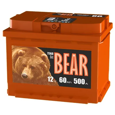 Аккумулятор TYUMEN BATBEAR 60 Ач 500 А (EN), обратная полярность, LN2