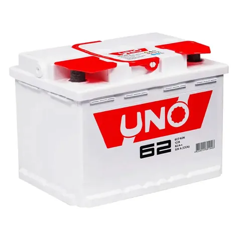 Аккумулятор UNO 62 Ач 530 А (EN), обратная полярность, LN2