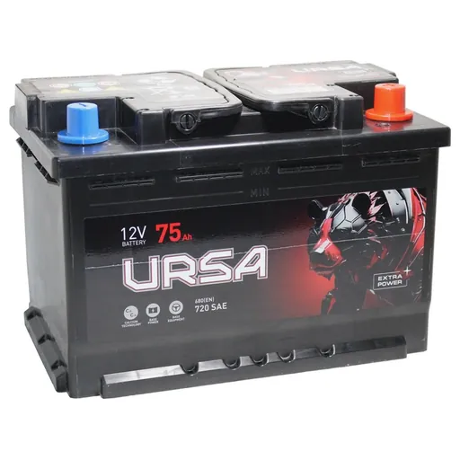 Аккумулятор URSA 75 Ач 680 А (EN), прямая полярность, LN3