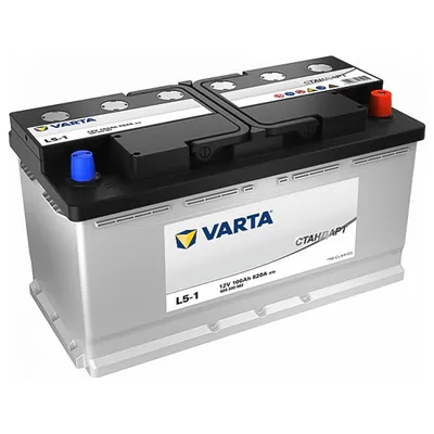 Аккумулятор VARTA 100 Ач 820 А (EN), прямая полярность, LN5