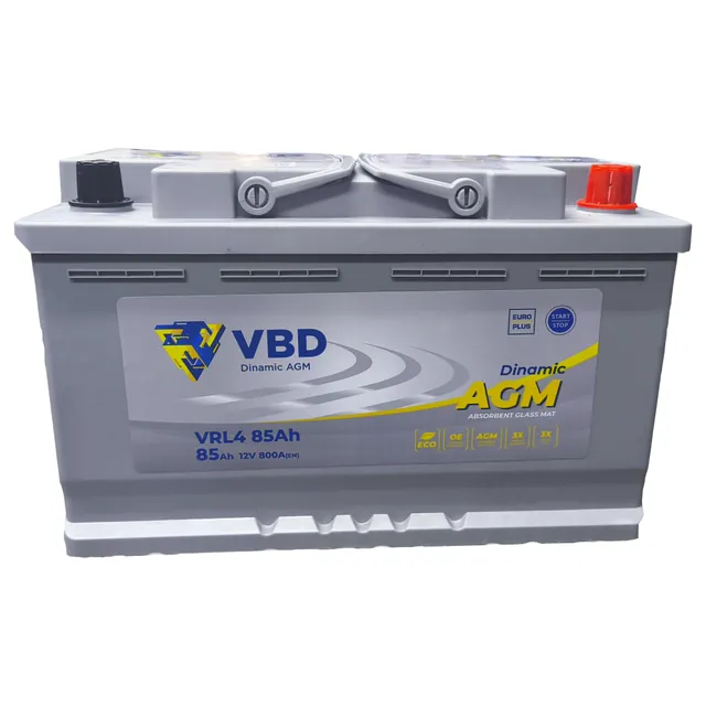 Аккумулятор VBD Blue Dinamic 85 Ач 800 А (EN), обратная полярность, LN3