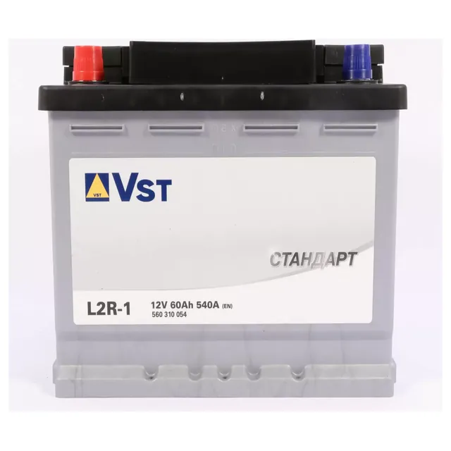 Аккумулятор VST Стандарт 60 Ач 520 А (EN), прямая полярность, LN2
