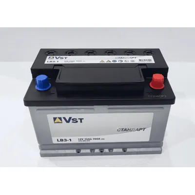 Аккумулятор VST Standard 74 Ач 700 А (EN), обратная полярность, LN3