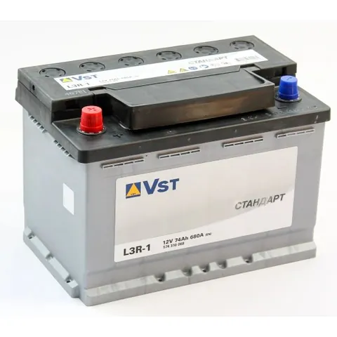 Аккумулятор VST Стандарт 74 Ач 680 А (EN), прямая полярность, LN3