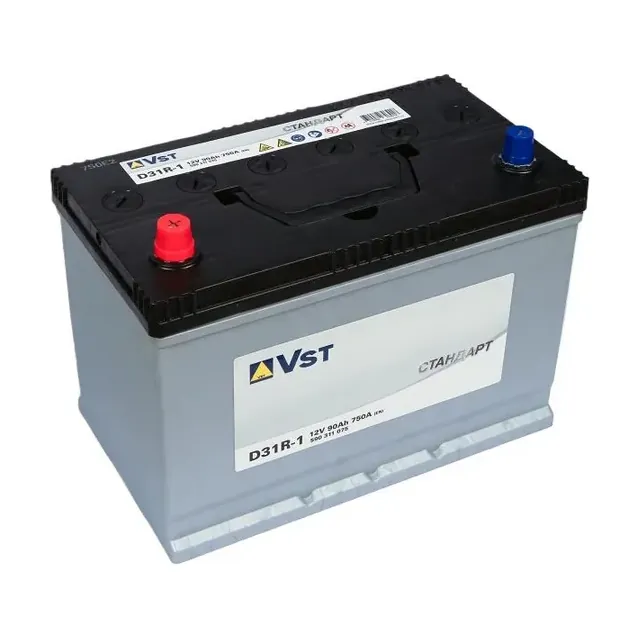 Аккумулятор VST 90 Ач 750 А (EN), прямая полярность, D31