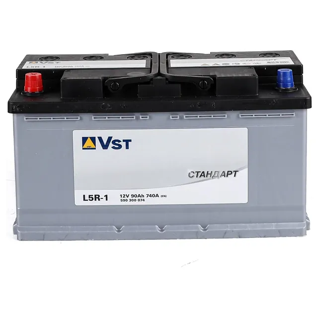 Аккумулятор VST Стандарт 90 Ач 740 А (EN), обратная полярность, LN5