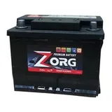Аккумулятор ZORG EURO 50 Ач 450 А (EN), обратная полярность, LN1