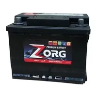 Аккумулятор ZORG EURO 50 Ач 450 А (EN), обратная полярность, LN1