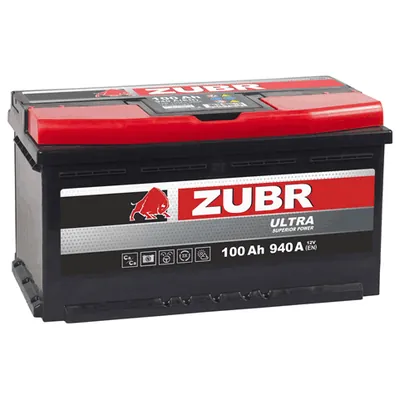 Аккумулятор ZUBR Ultra 100 Ач 940 А (EN), обратная полярность, LN5