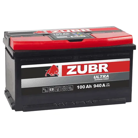 Аккумулятор ZUBR Ultra 100 Ач 940 А (EN), обратная полярность, LN5