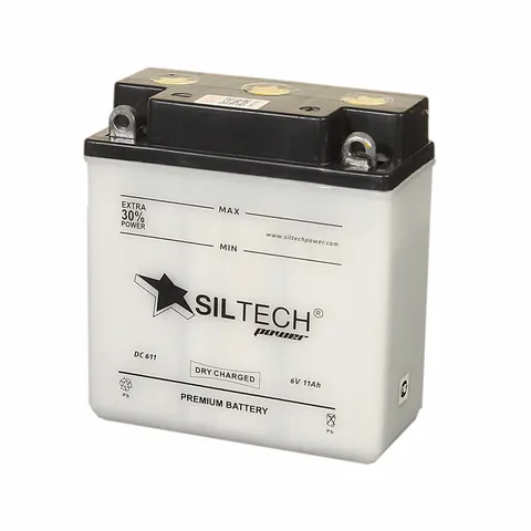 Аккумулятор SILTECH 11 Ач 32 А (EN), обратная полярность, 12N5-3B